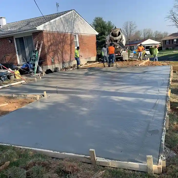 concrete paving